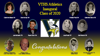VTHS Athletics Hall of Fame Class of 2020